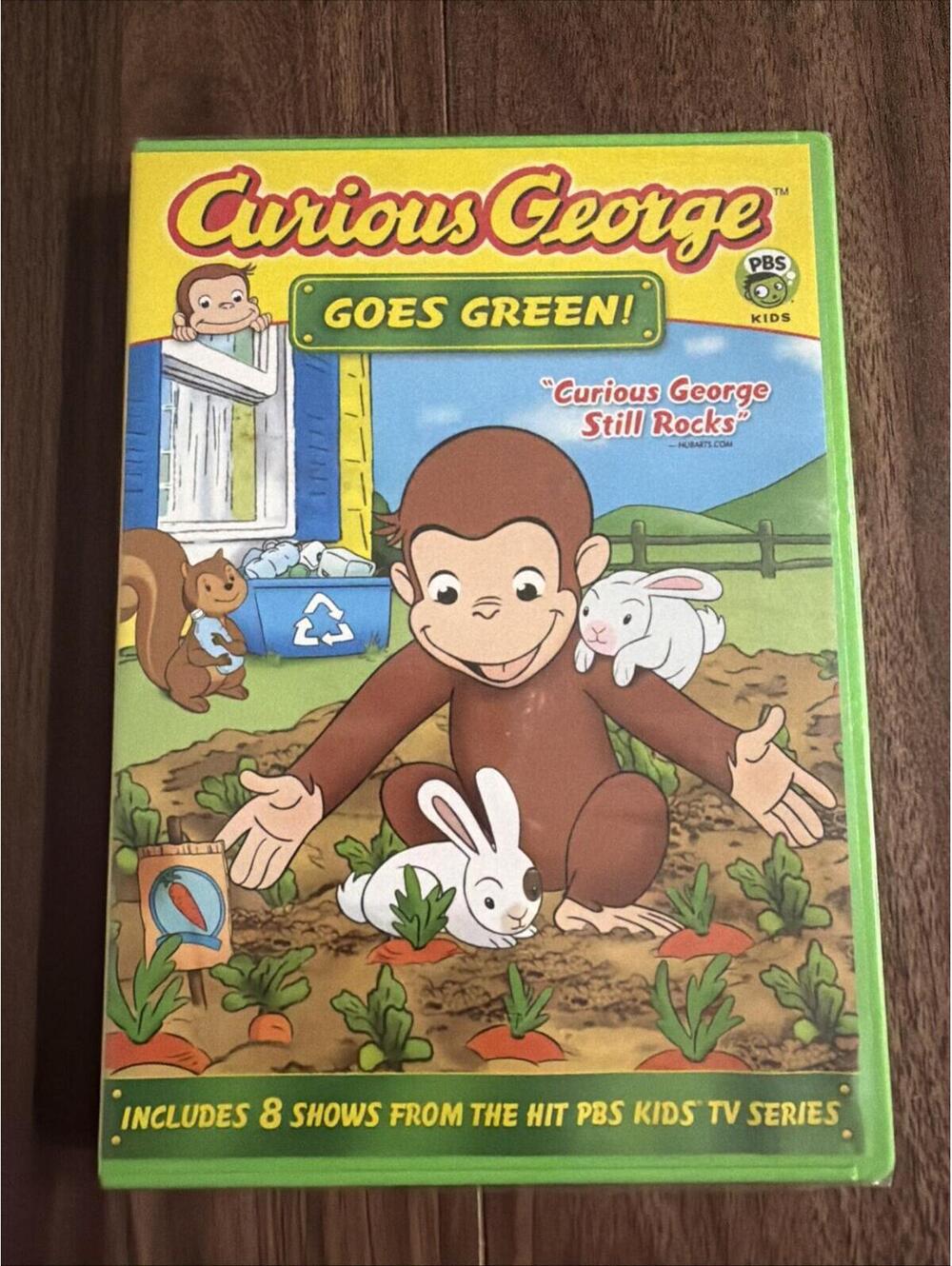 Curious George Goes Green DVD 2009 Brand New Sealed Full Screen Animated
